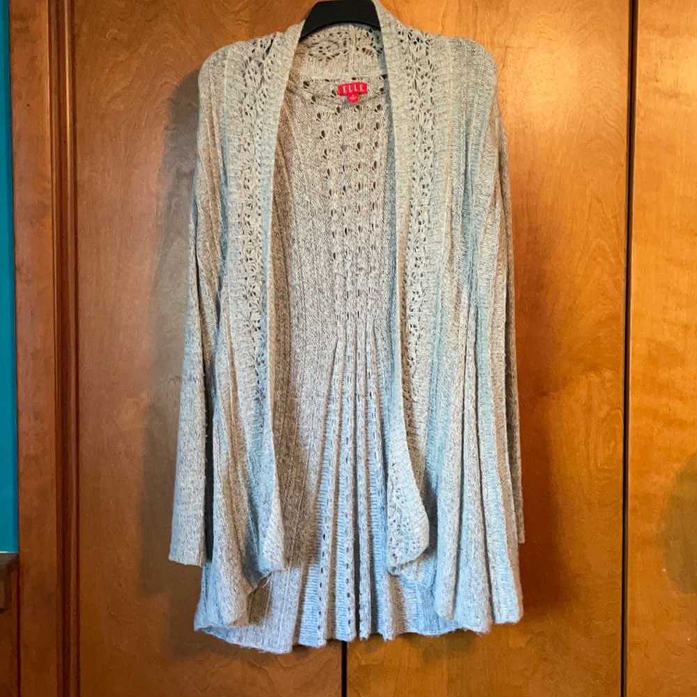 Elle gray cardigan